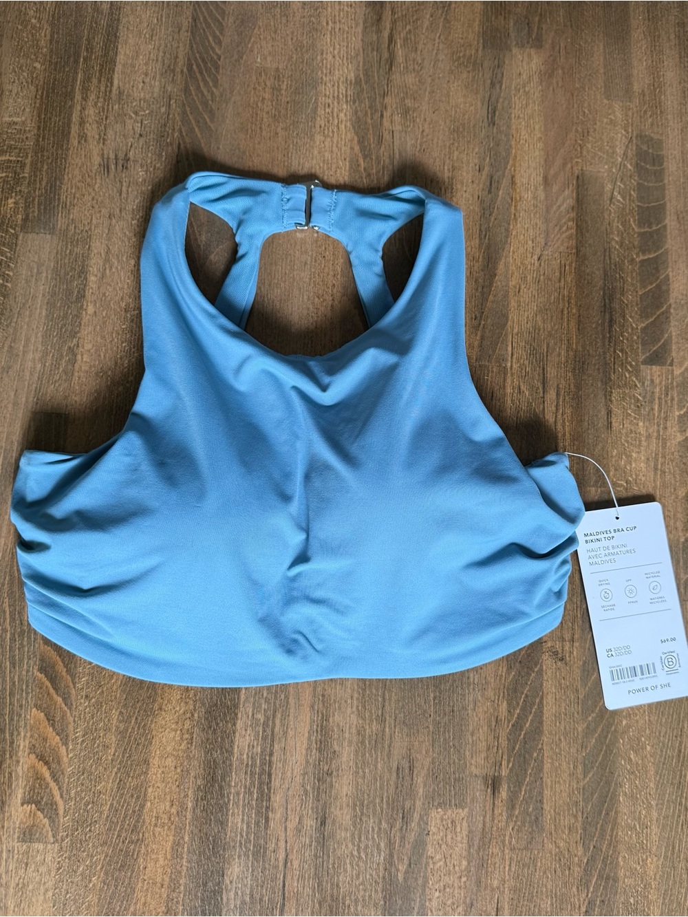 Athleta Maldives Swim Bikini Top NWT